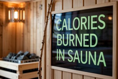 calories burned in sauna