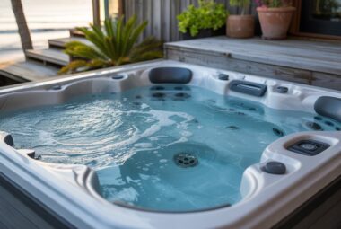 salt water hot tub