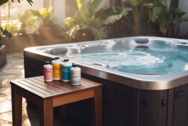 hot tub chemicals