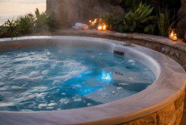 saltwater hot tub