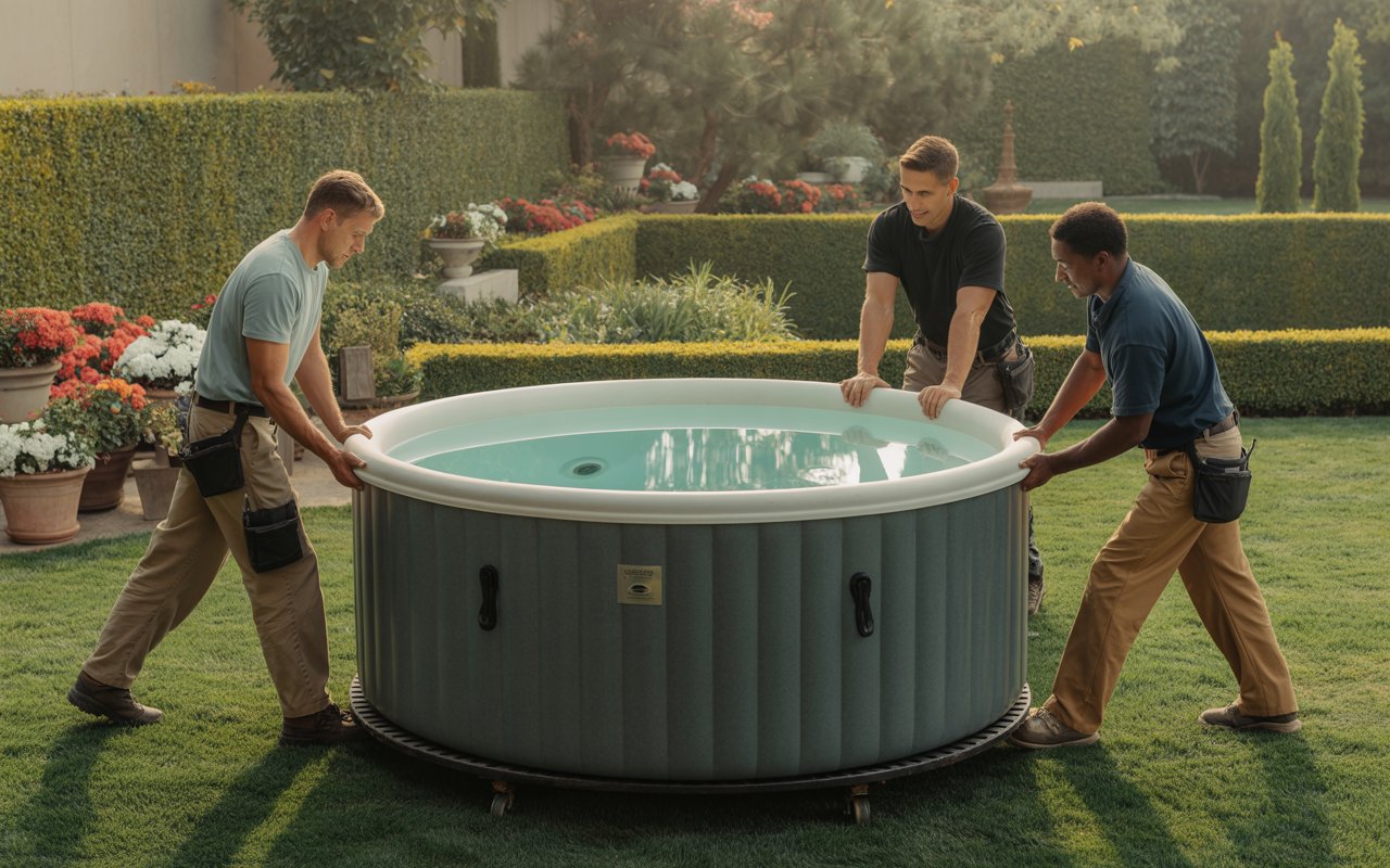 How to Move a Hot Tub: Complete Moving Guide - Party And Spa