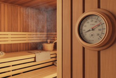 sauna thermometer